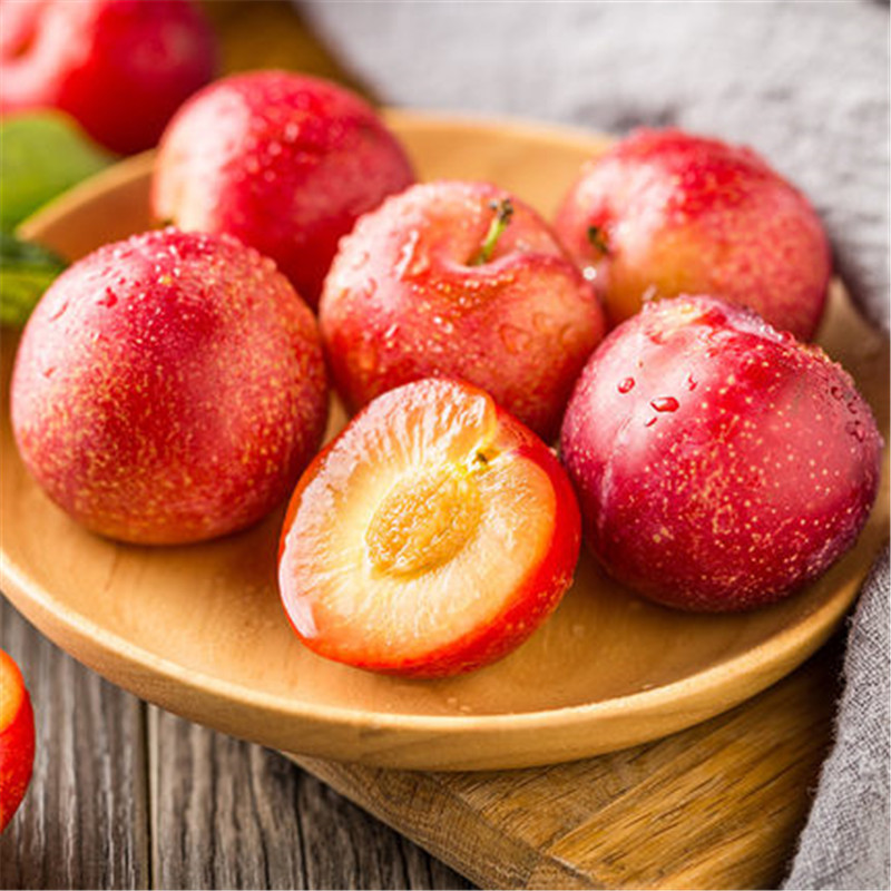 美国樱桃李子珍贵新品种2盒约900g小红布林李子新鲜水果甜时令水果