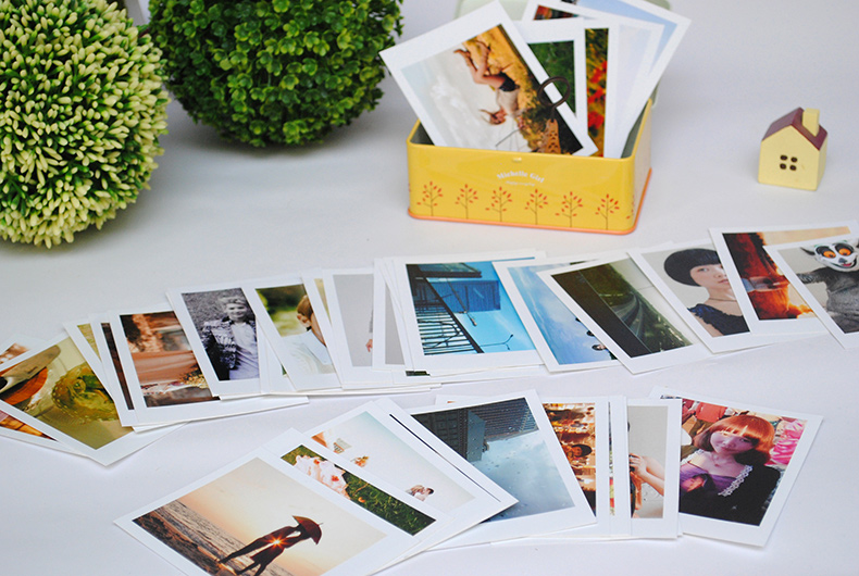 送铁盒 4寸42张拍立得照片冲印 网上lomodiy定制柯达数码洗照片晒