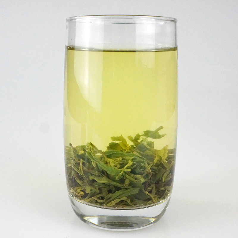 海汀园系列雪青明前绿茶100g