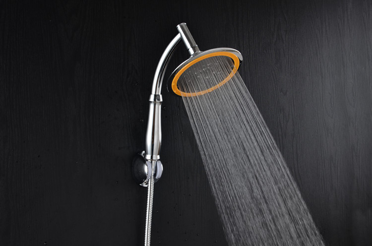 手持强力增压淋浴大花洒喷头家用洗澡卫生间不锈钢淋雨莲蓬头家用