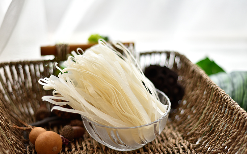 石磨蒸粉500gx5袋 广西桂平特产 宽粉扁粉干米粉条手工干河粉干炒河粉