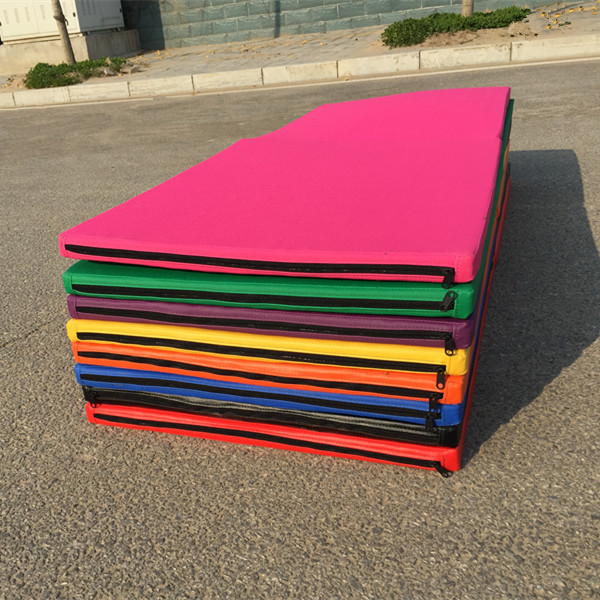 媚迪妮丝摔跤8107621528200958 体垫子练功垫加厚折叠摔跤垫武术学校