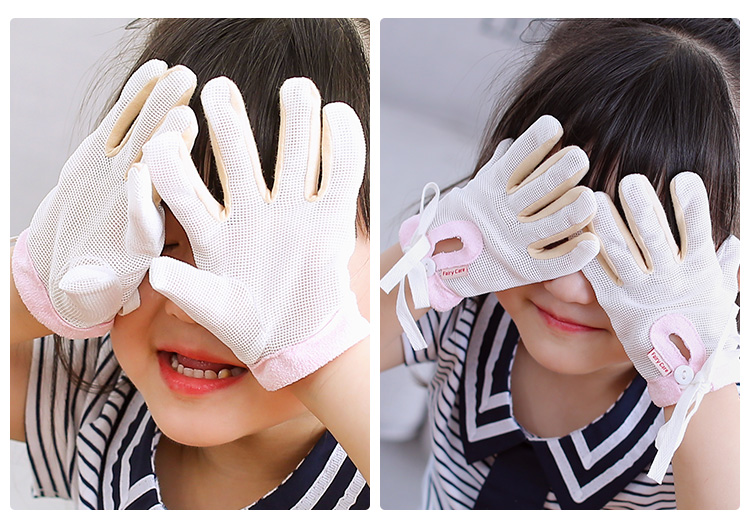 儿童手套戒吃手瘾小孩防咬指甲啃手指5指薄款宝宝防吃手矫正神器