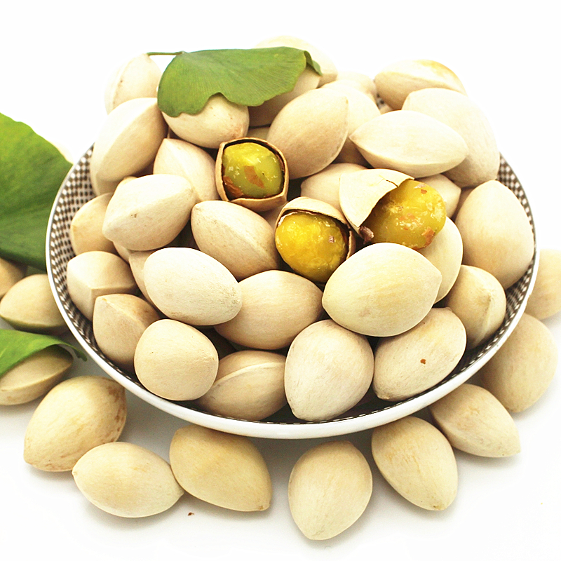 博多客白果银杏果白果仁又名开心果新鲜水果银杏徐州邳州特产五斤装