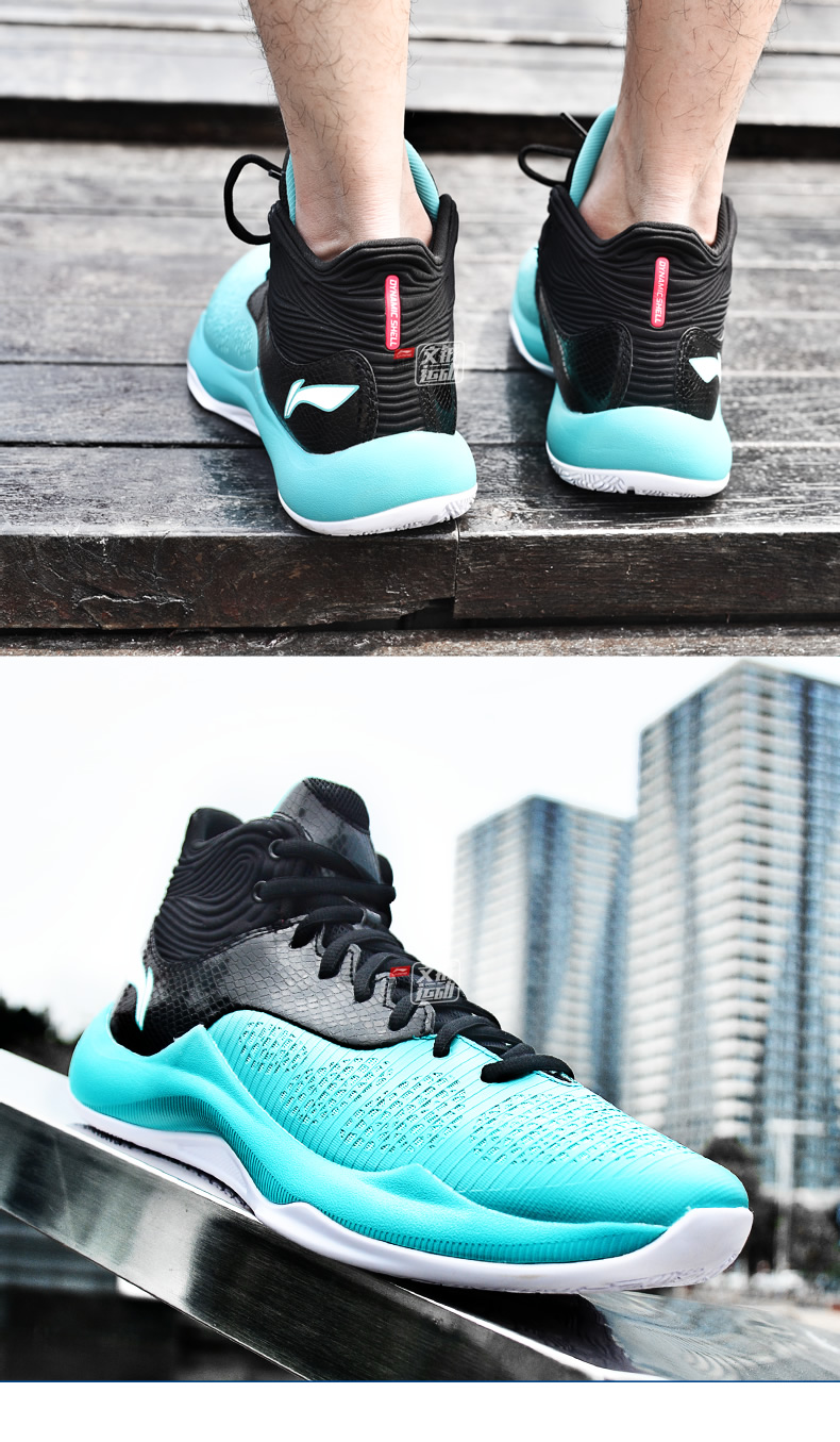 李宁篮球鞋男鞋音速5代4td高帮透气运动鞋男abpm005