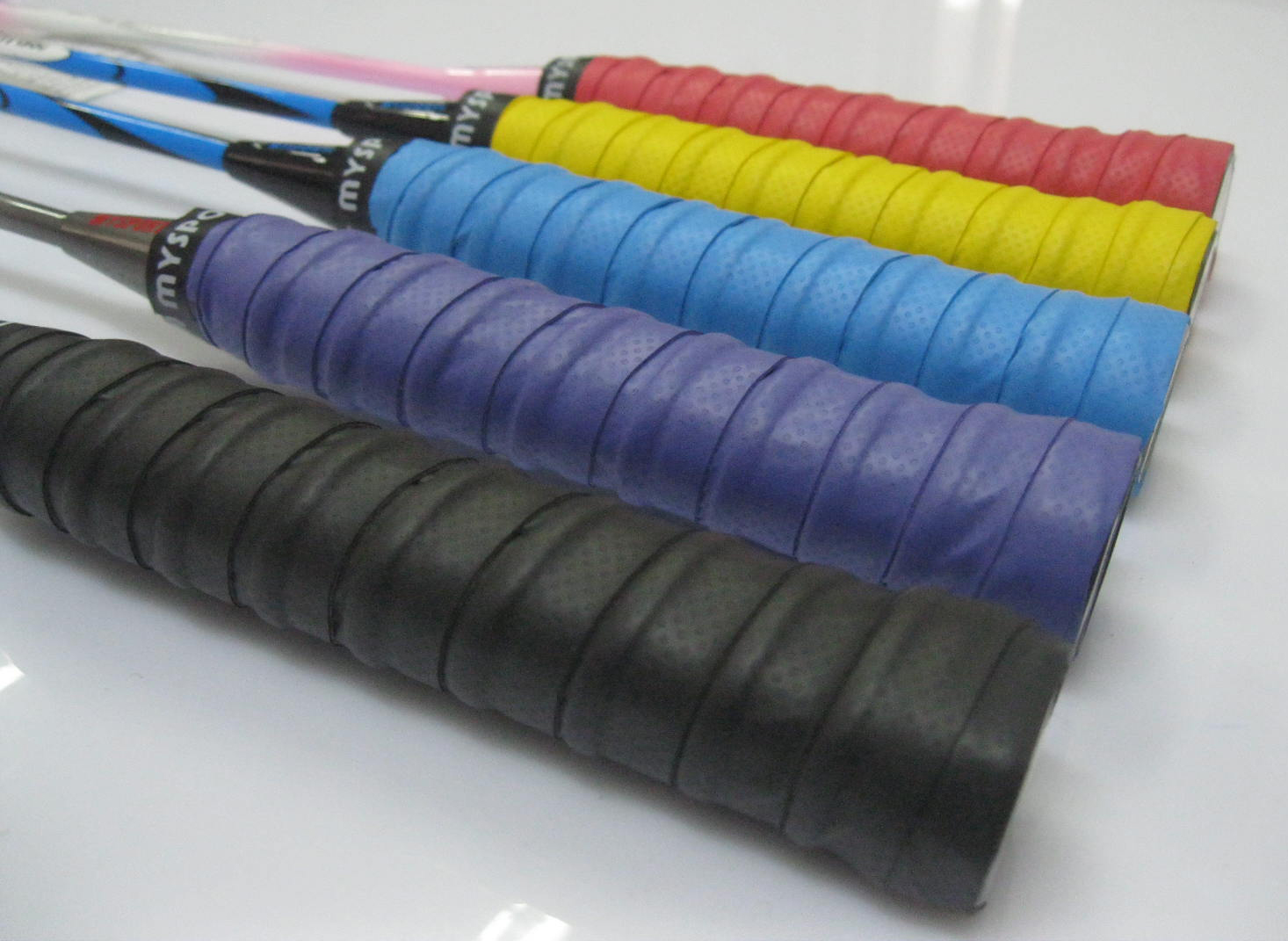 我的运动我做主吸汗带羽毛球拍龙骨手胶mysports1050外握把胶带棱透气