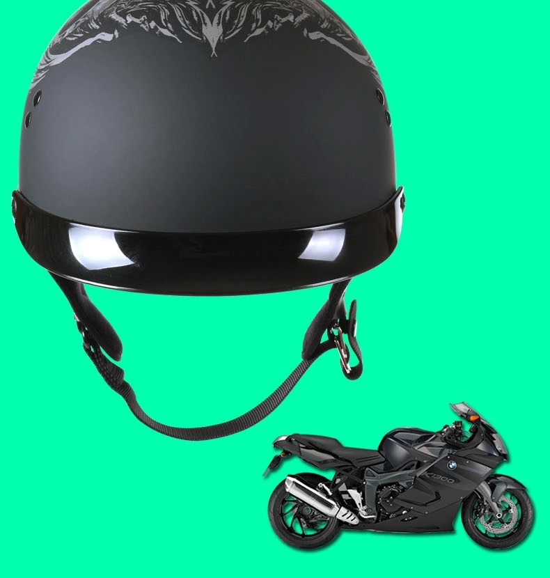 户外运动头盔太子盔电动助力摩托车夏盔半盔夏盔