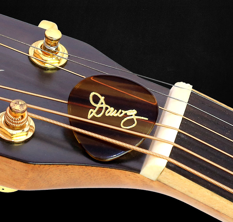 吉他大师tommy emmanuledawg指弹吉他pick拨片弹片厚度1.6mm 乐器配件