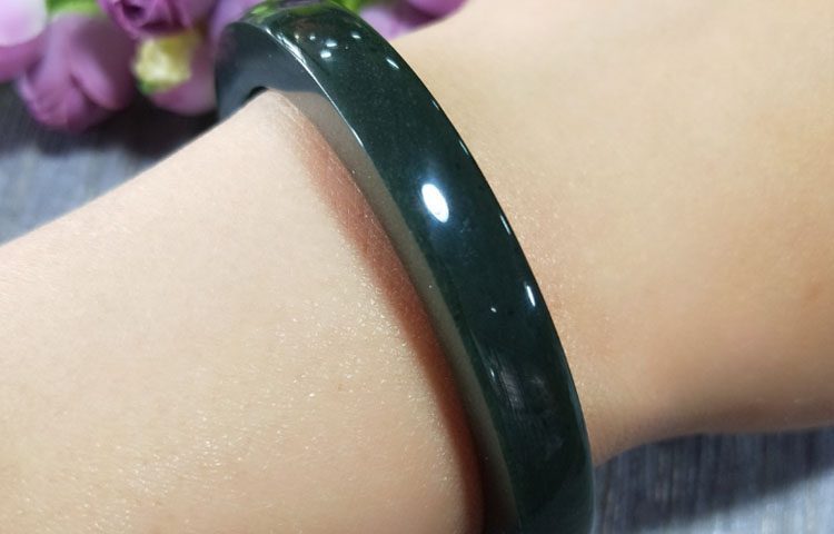 臻玉盈天然玉石新疆和田玉手镯a货和田青玉男女款塔镯方条手镯子