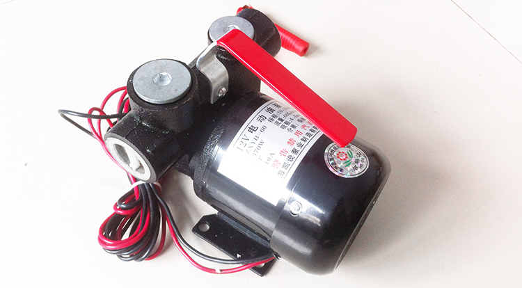 zxyb大功率550wytb大流量直流电瓶12v24v抽柴油电动加油泵