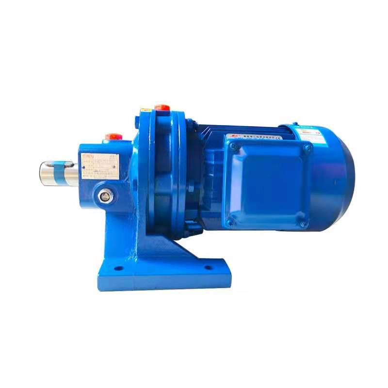 卧式变速带电机小型立式减速机带电机xwd211075kw80机座