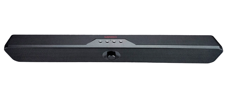 名创优品miniso正品家庭影院双喇叭立体声多功能充电蓝牙音箱音响