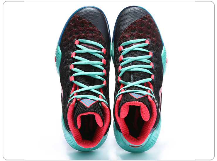 李宁cba篮球鞋2016秋冬空袭3代男鞋减震高帮篮球比赛运动鞋