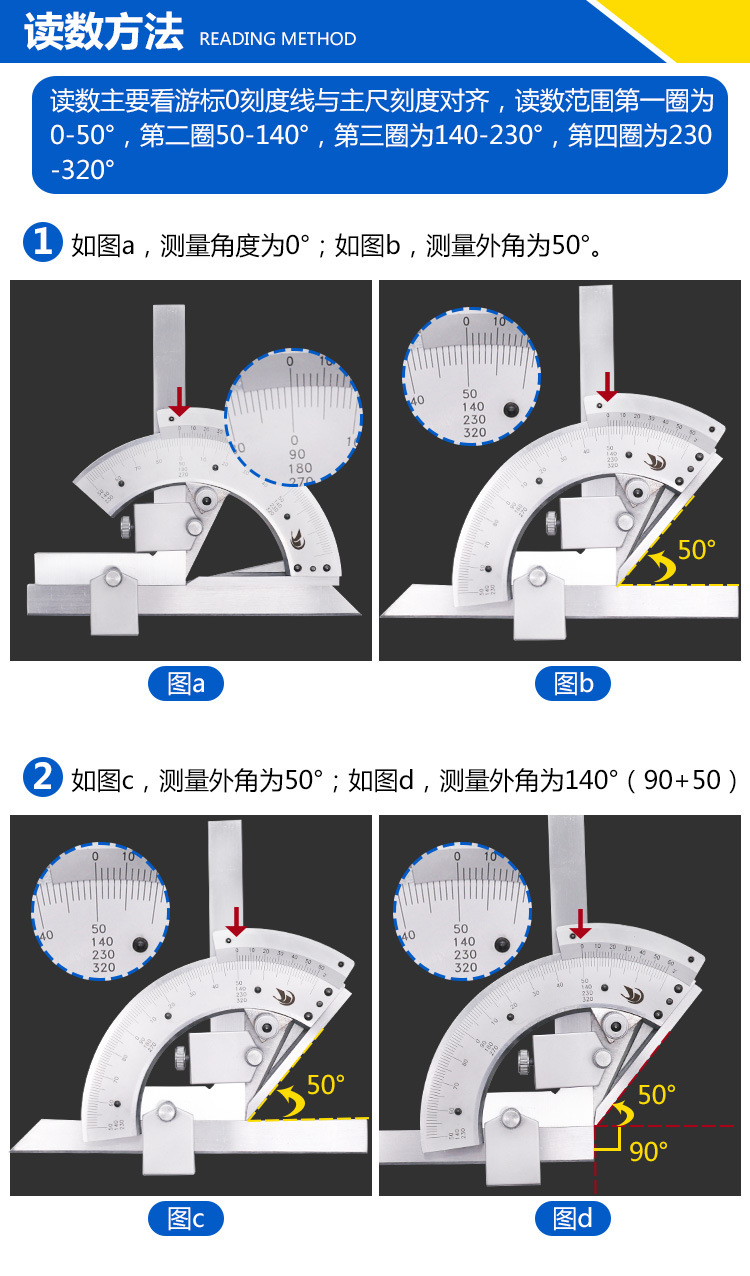 量角器的使用方法图片