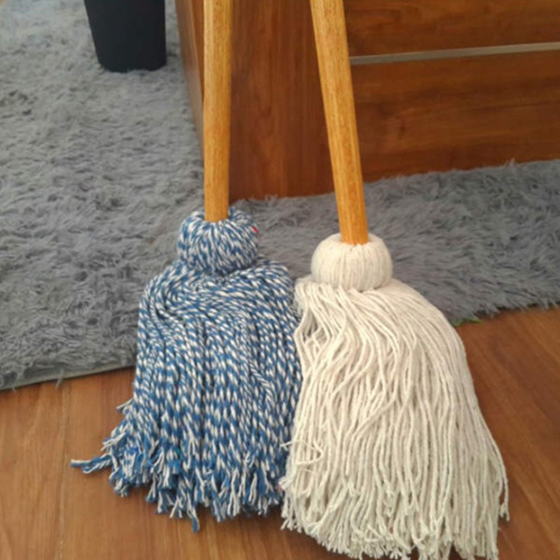 欧思朗存储包装物料搬运清洁全棉拖把 欧思朗 正品 全棉拖把 棉布混色