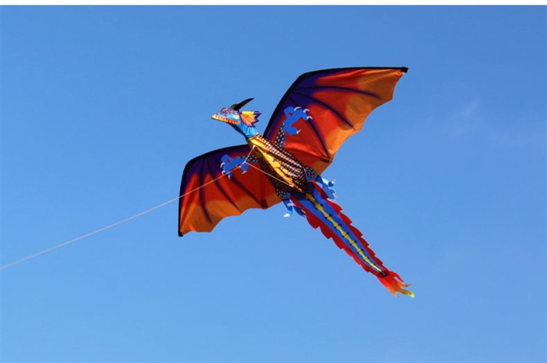 潍坊风筝恐龙风筝立体翼龙风筝大型新款儿童成人轮线微风易飞