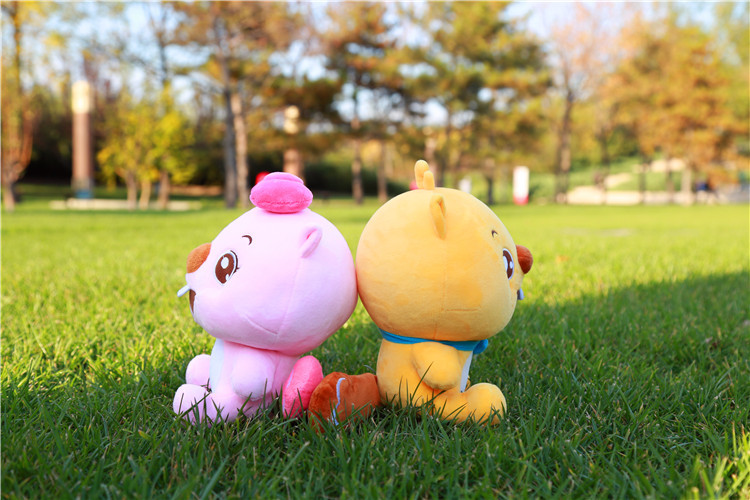 贝瓦毛绒玩具公仔娃娃卡通玩偶儿童玩具公仔可爱创意生日礼物