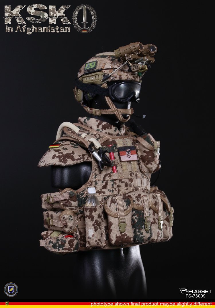 现货flagsetfs73009德国特种部队突击手ksk16兵人模型阿富汗
