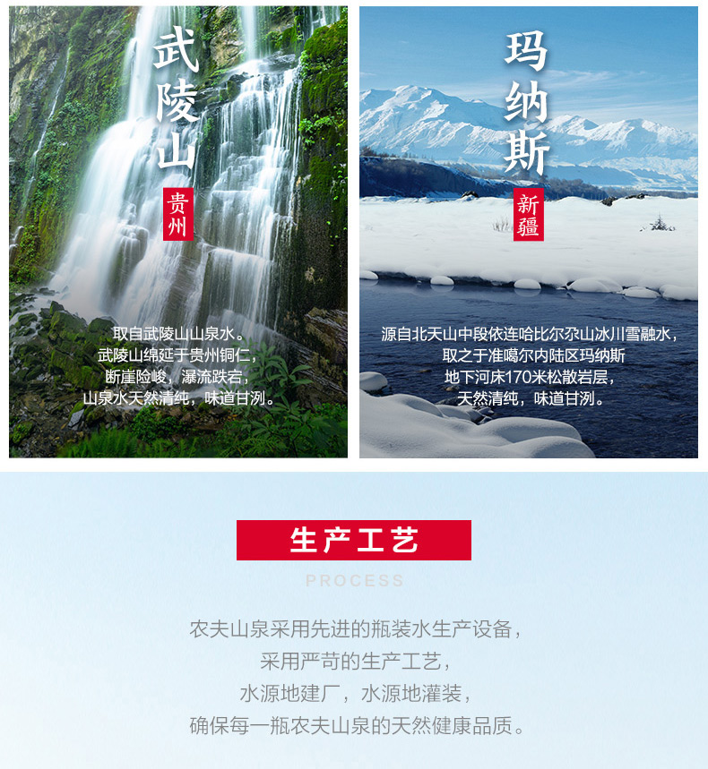 【苏宁专供】农夫山泉天然水4L*4箱装 家庭用水
