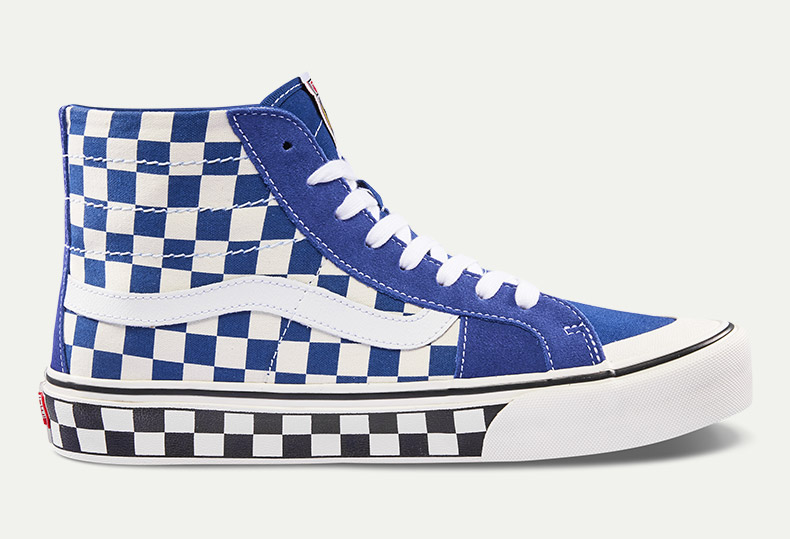 vans范斯正品新款toecap棋盘格男女低帮帆布鞋