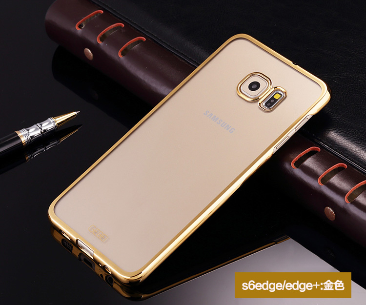 2017款三星s6edge手机壳曲面屏g9250手机套透明g9280超薄保护硬壳男女