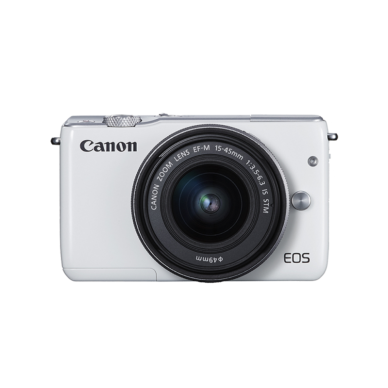 CANON EOS M10 15-45mm STM/BK X POKEMON SET可換鏡頭數碼相機白色