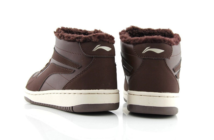 李宁2016新款冬季保暖大棉鞋高帮登山鞋男鞋户外鞋防水透气防滑鞋板鞋