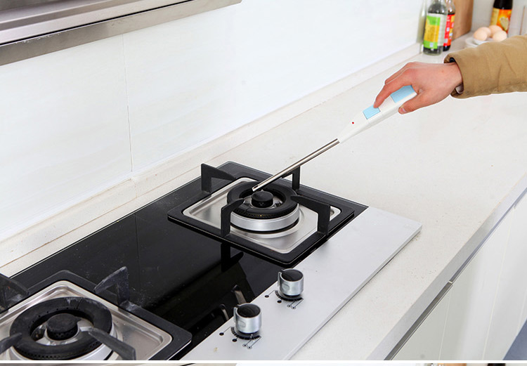 加长厨房煤气灶脉冲打火器点火枪打火机燃气灶防风电子点火器