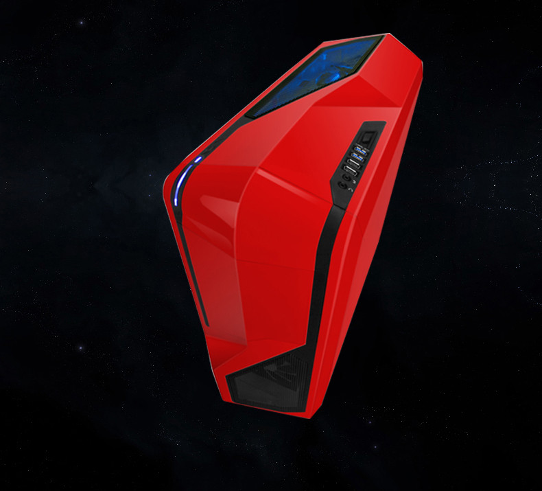 苏宁自营nzxt恩杰phantom410小幻影中塔台式电脑游戏机箱