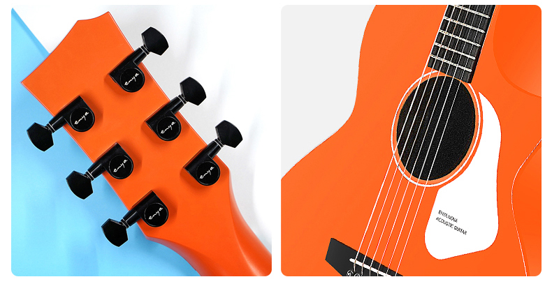 自营 恩雅自营(enya)nova g / bk 全新款 碳纤维全单吉他 41英寸初学