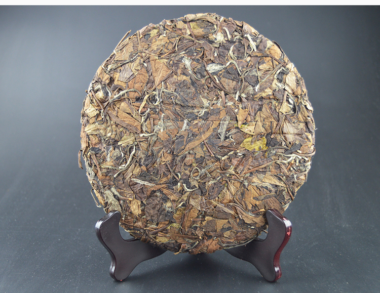 醉享买1送1福鼎白茶贡眉饼350克