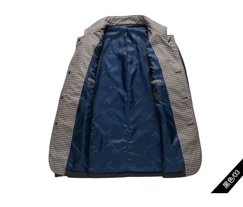 edenbo/爱登堡男装秋冬新款夹克男青年休闲派克夹克外套上衣男