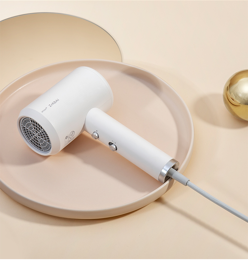 直白吹风机家用冷暖大功率负离子电吹风便携护吹风筒小米生态链