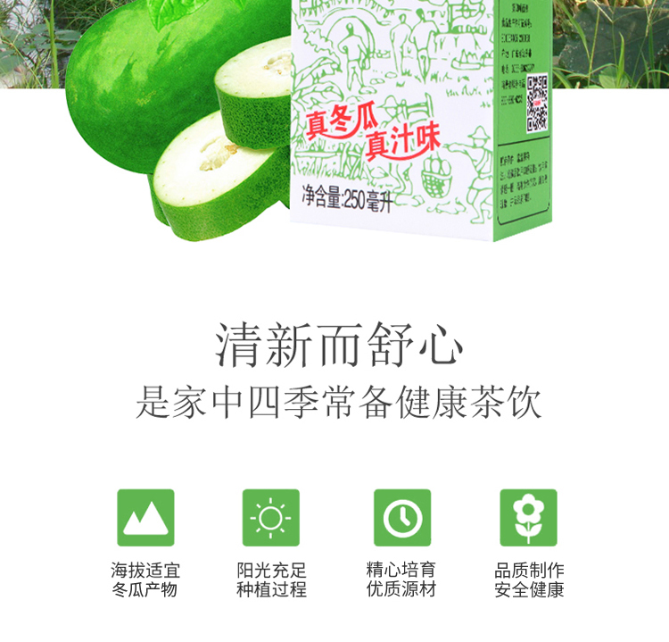 深晖茶饮料 深晖冬瓜茶 250ml*24【价格 图片 品牌 报价】-苏宁易购苏