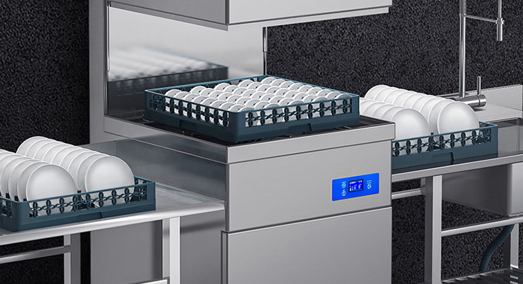 乐创(lecon)洗碗机lc-j-hd60 乐创(lecon)商用洗碗机 揭盖式自动化