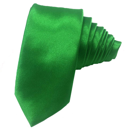 mtiny包邮墨绿色黑色银白色拉链方便易拉得韩窄版男士女士5cm7cm领带