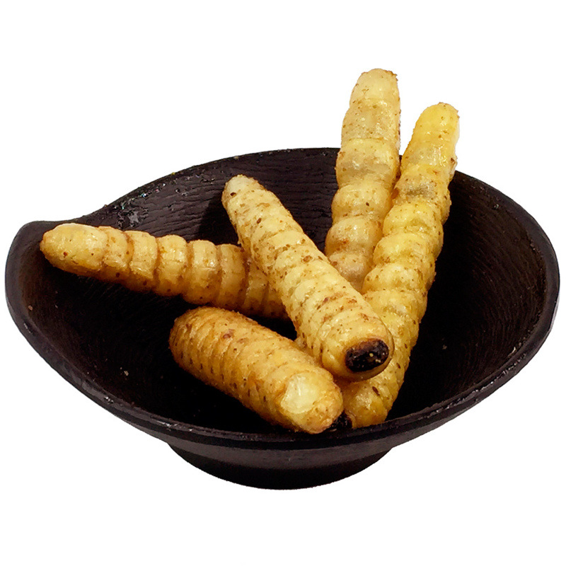 生美味蛤虫木虫木花虫柴虫500g新鲜昆虫产发qq