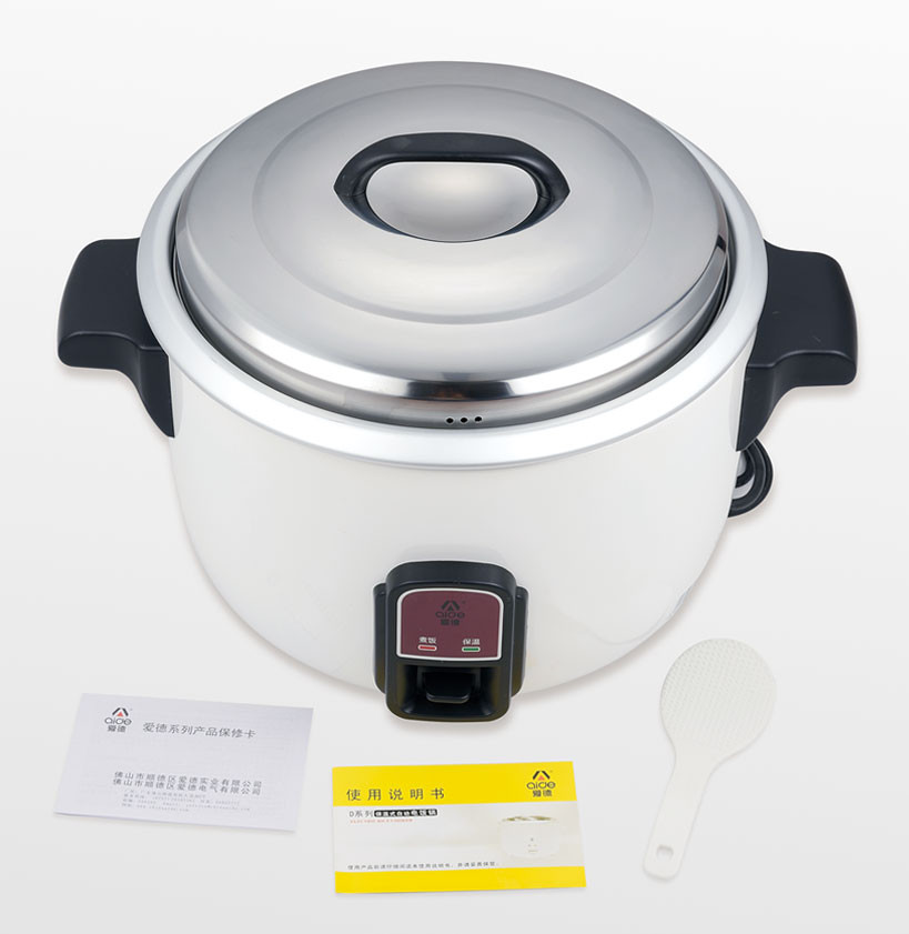 爱德aide 商用大电饭锅 d200 13l 2000w 10斤超大煮米量能同时满足20