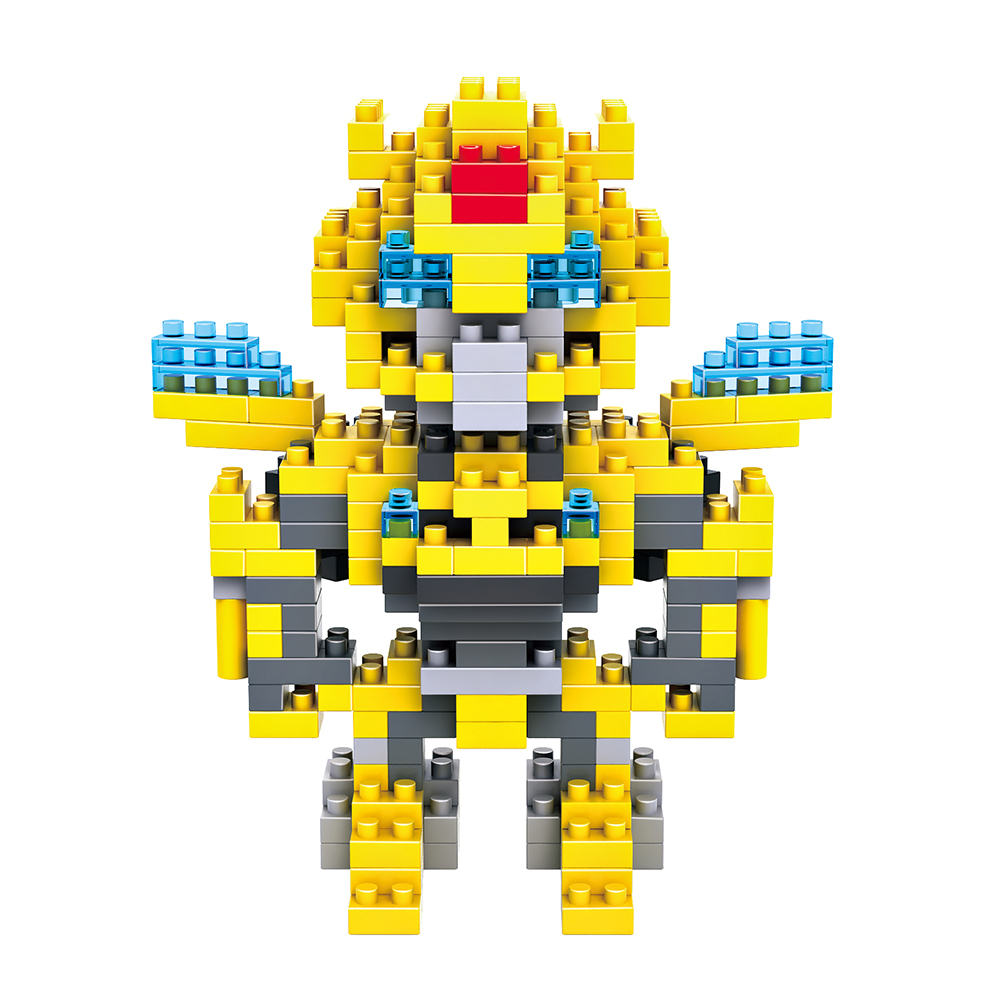 loz 新款小颗粒拼装玩具 变形金刚大黄蜂积木微钻颗粒积木-9401