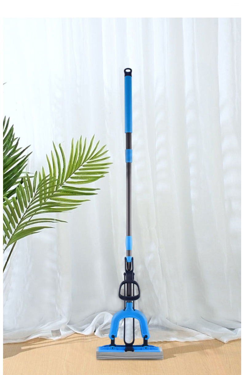 世家清洁工具 世家 世家魔法吸棉拖把(送头)家用一拖净 对折式挤水