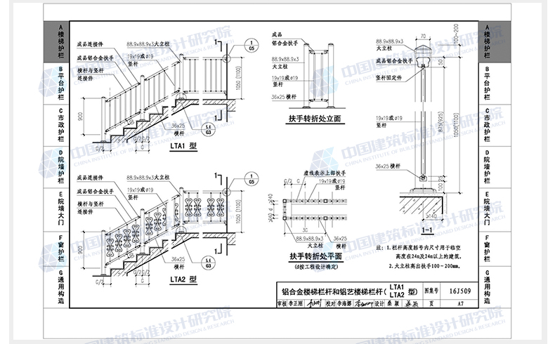 16j509鋁合金護欄