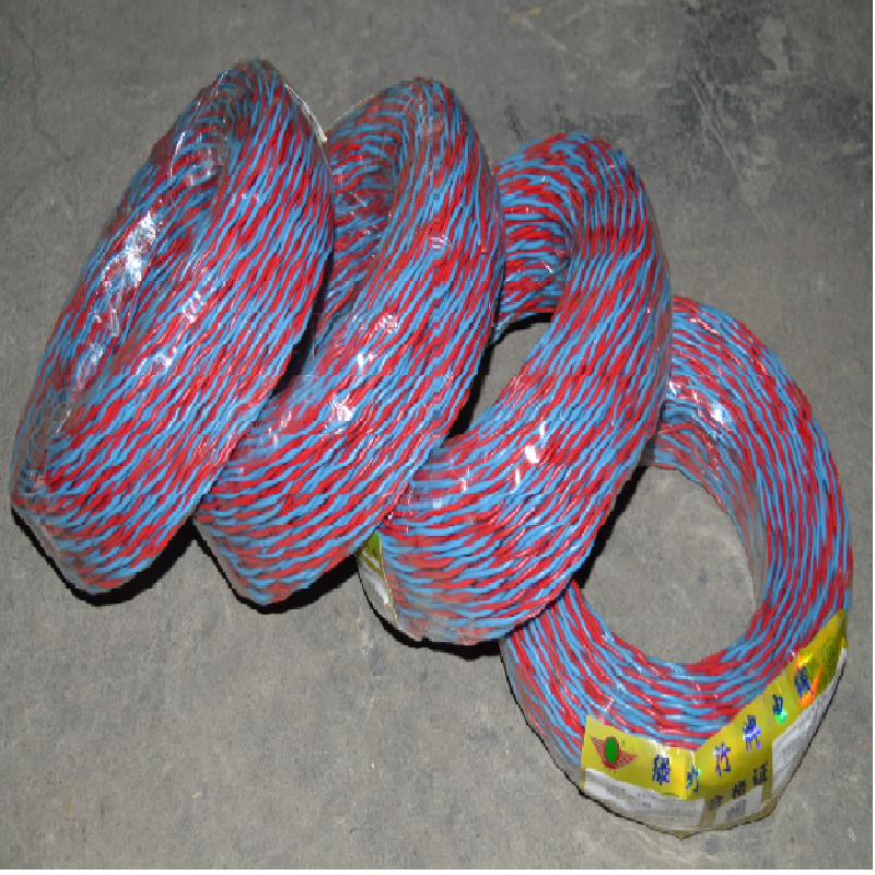 绿灯行聚氯乙烯绝缘软电缆电线300300v20755米ty