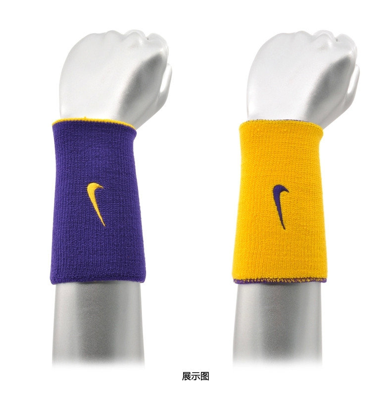 nike耐克精英双面长护腕 加长 运动护腕男女通用 篮球吸汗带 nnb0498