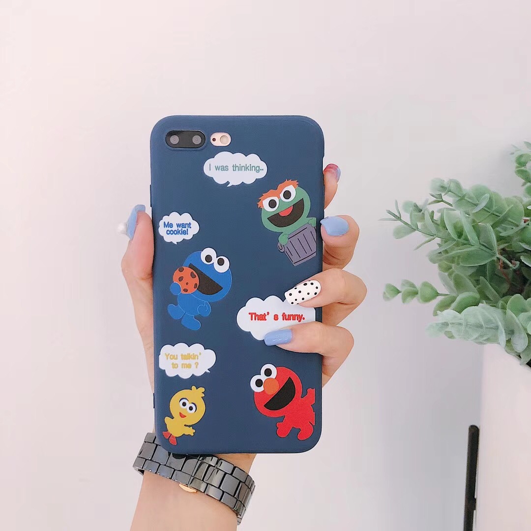 a5卡通芝麻街oppoa57手机壳a73a83t可爱全包a59软壳男女款a7xa3