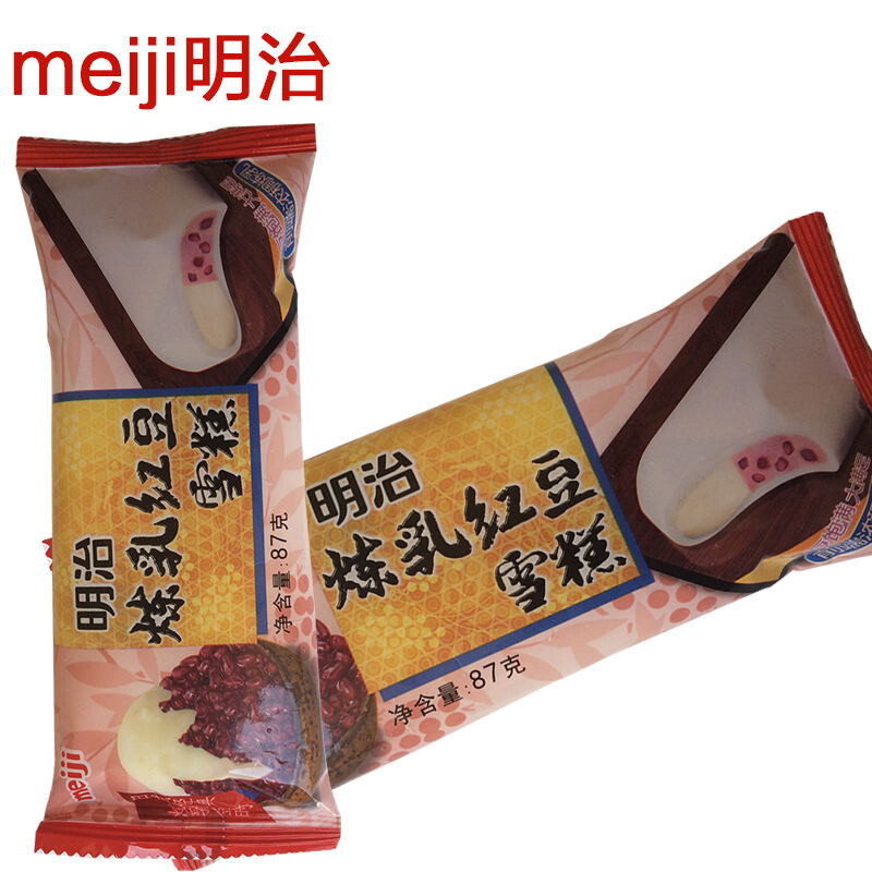 明治炼乳红豆雪糕87g