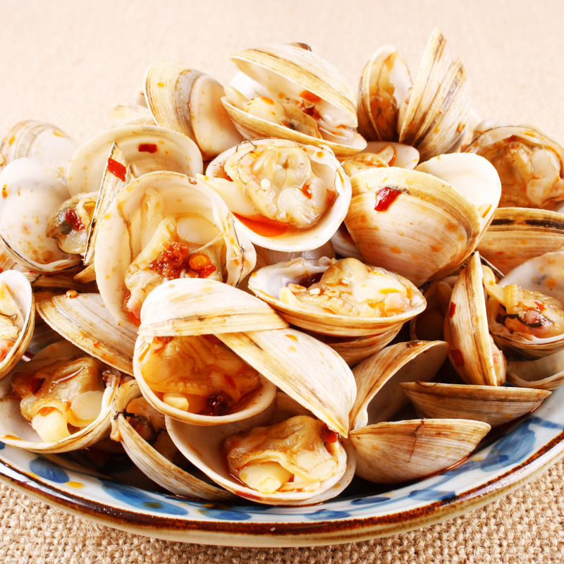 农聚源贝类 农聚源 白蛤500g 蛤蜊 白蛤蜊 花甲 新鲜 产发yq【价格