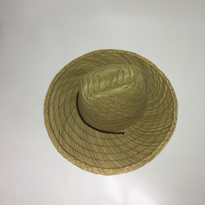 mtiny夏海南大沿包边凉席草帽遮阳防晒牧民骑马放羊帽男士户外钓鱼帽