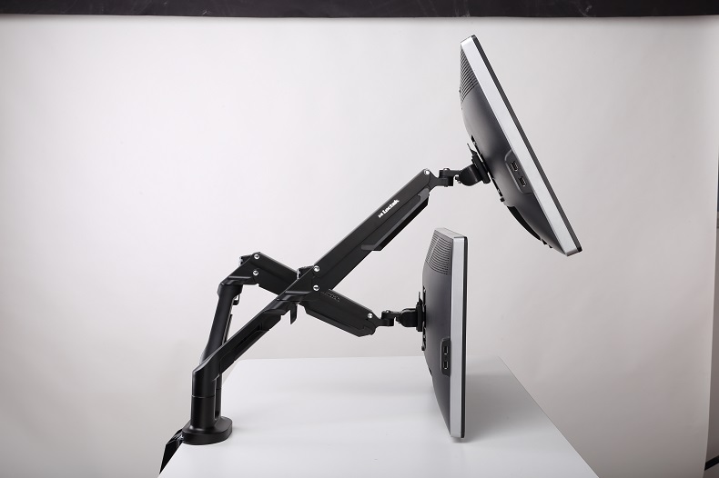 乐歌a8d系列750快装式电脑支架(双屏)