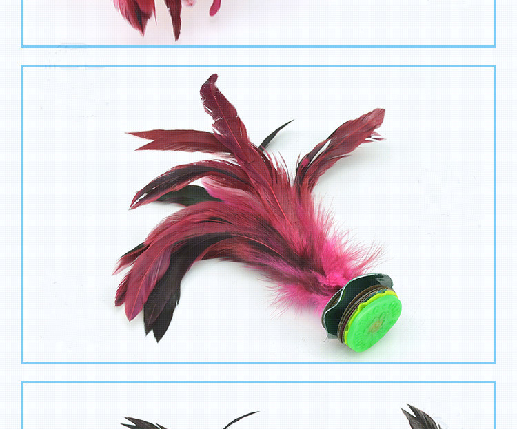 冠杰凤凰大鸡毛花键健身比赛耐踢双层加厚牛筋底