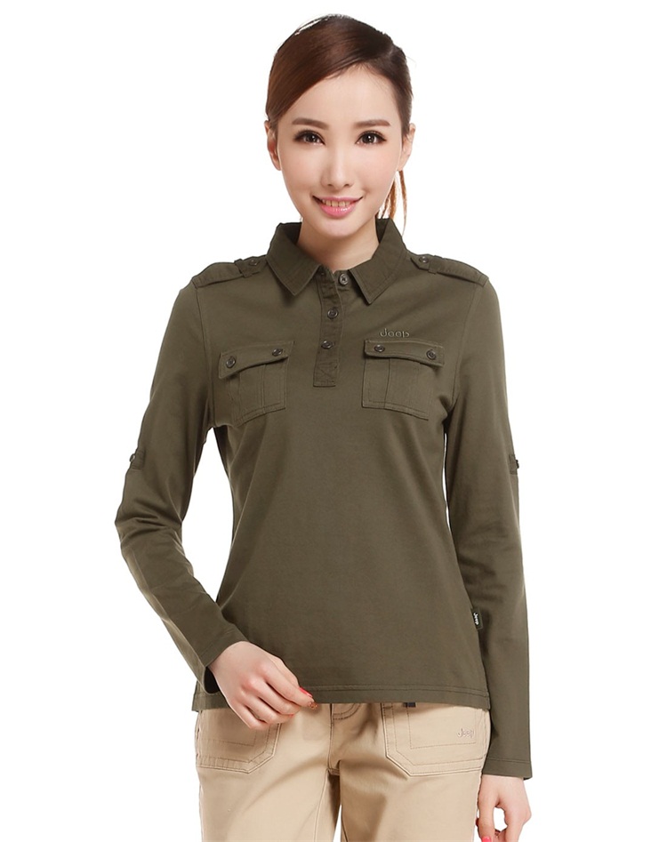 jeep/吉普女款秋冬新款修身长袖t恤上衣ww12kt006【价格 图片 品牌